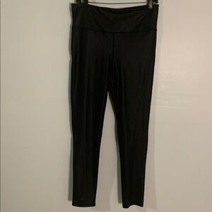 Pink Lily Black Leggings